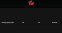 Desktop Screenshot of lukegibbs.com