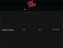 Tablet Screenshot of lukegibbs.com
